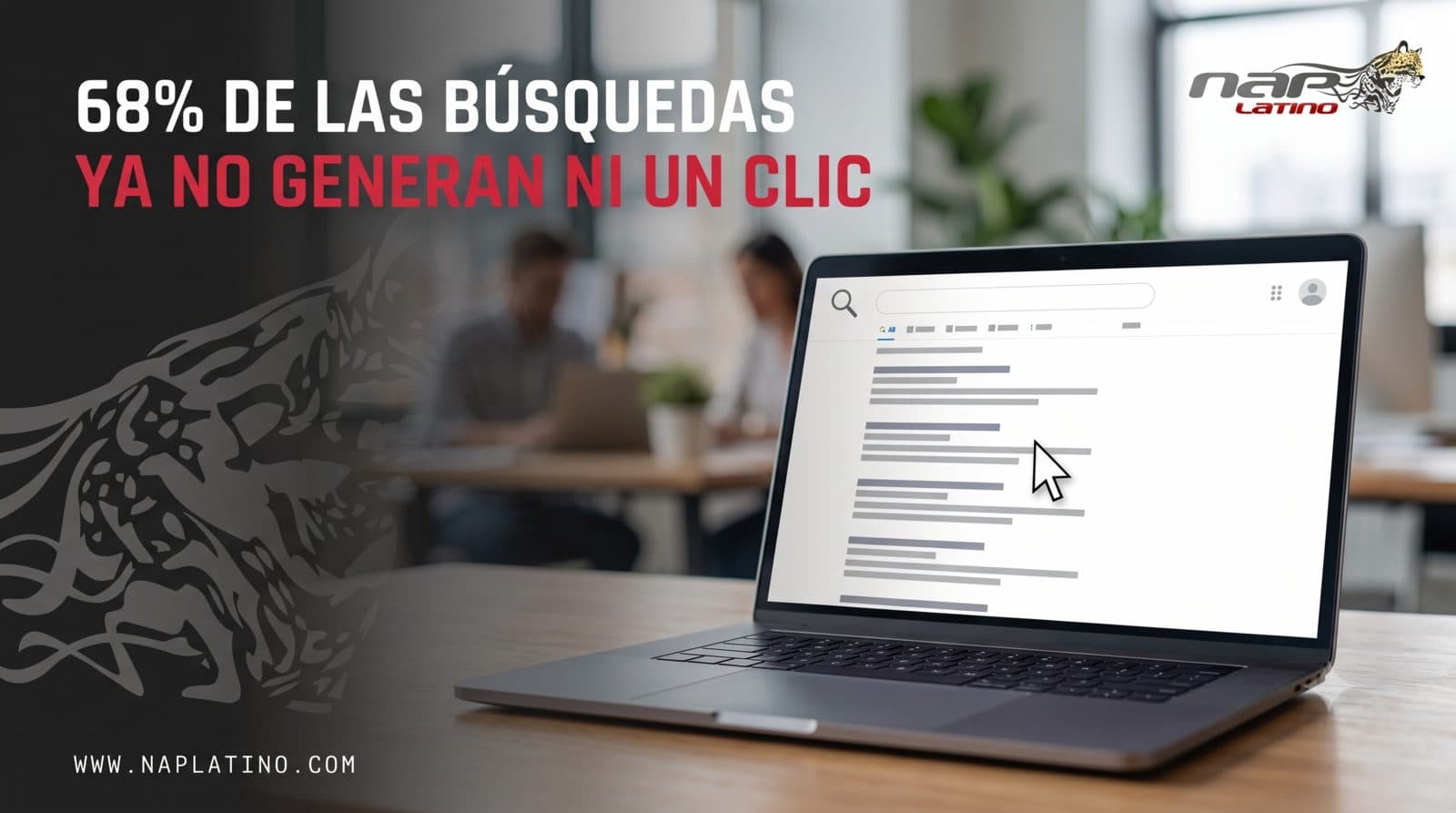 68% de las búsquedas en Google ya no generan ni un clic: si tu estrategia sigue siendo "escribe contenido y espera tráfico", ya perdiste