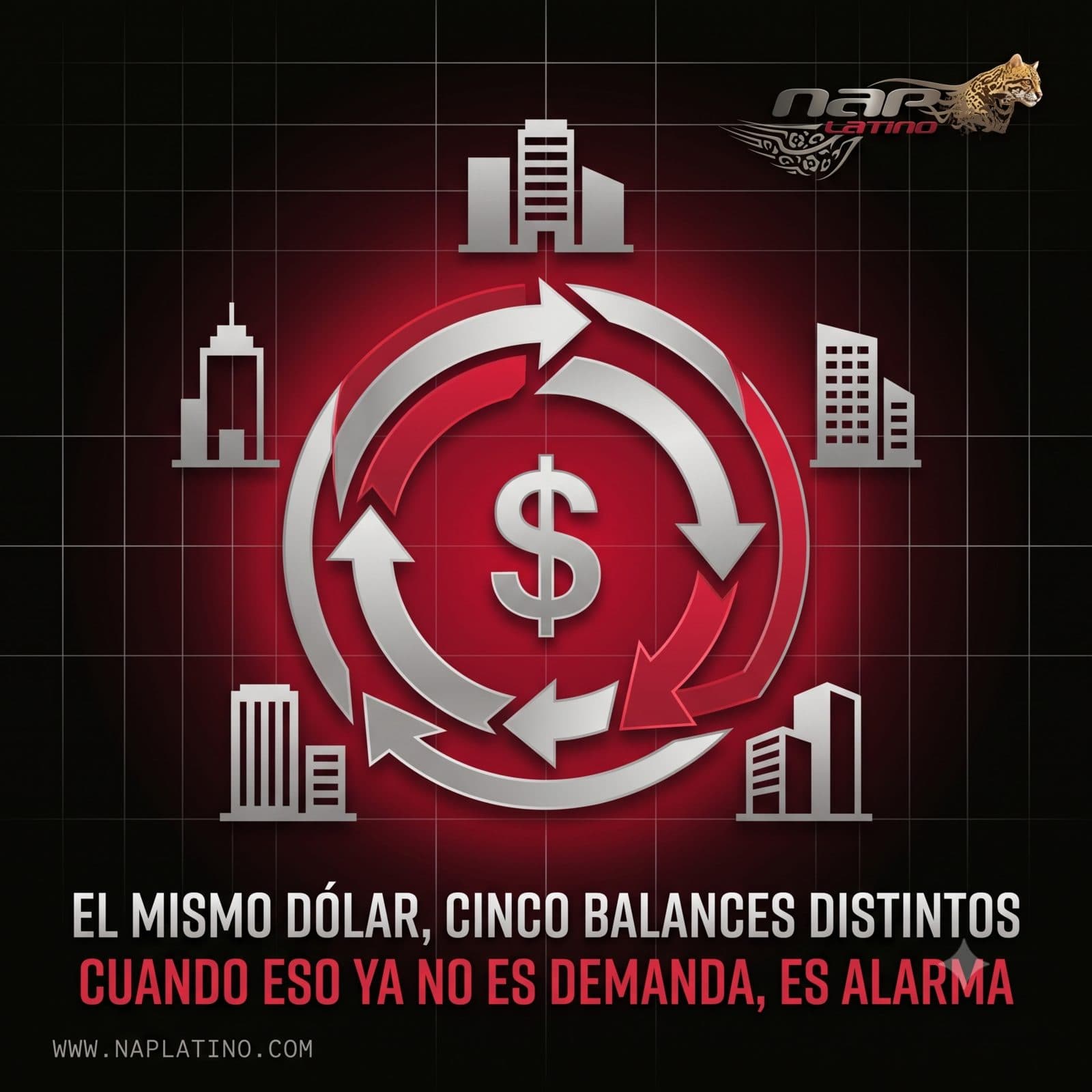 Cuando el mismo dólar de Nvidia aparece como ingreso en cinco empresas distintas, eso ya no es demanda: es una señal de alarma