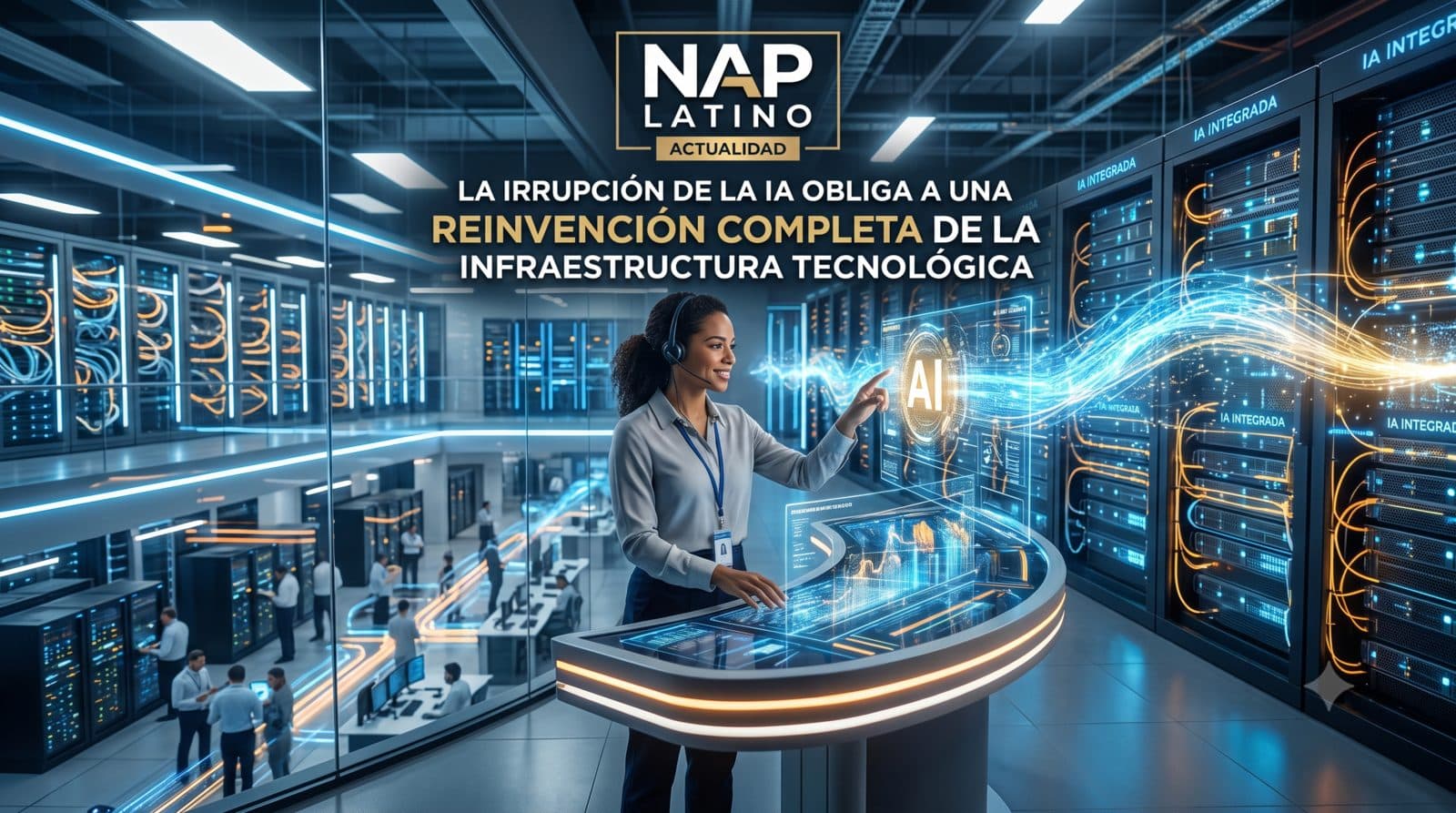 La irrupción de la IA obliga a una reinvención completa de la infraestructura tecnológica