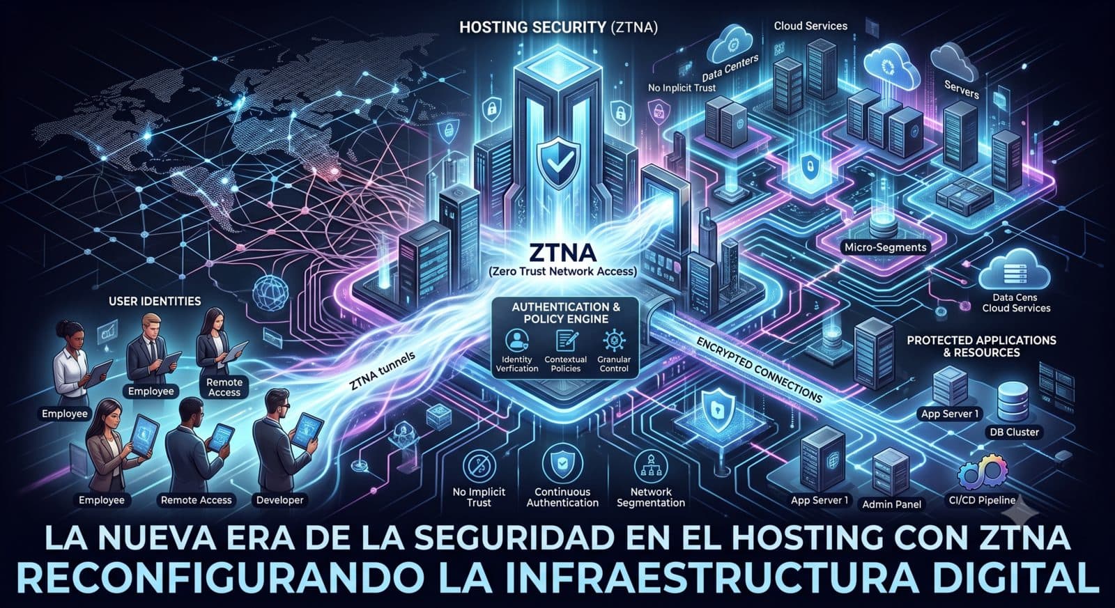 La Nueva Era de la Seguridad en el Hosting: Cómo ZTNA está Reconfigurando la Infraestructura